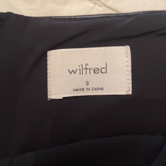 Wilfred Faux Leather Skirt - Size 8 - Picture 2 of 2